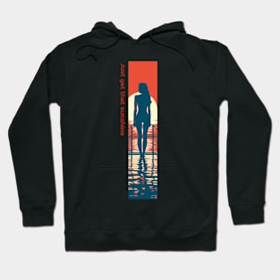 get that sunshine, swimming pool lifestyle v4 Hoodie